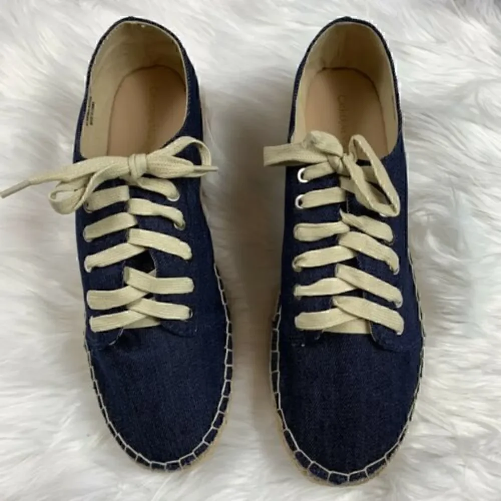 NEW Catherine Malandrino Espadrille Nonno Blue 10